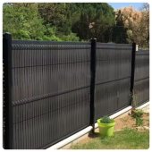 Shade Net For Fence Fence Masking Gray 1.5M 50M 140g/ m²