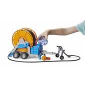 Irrigation trailer, model vehicle