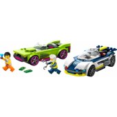 Police Car and Muscle Car Chase 60415