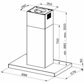 STILO GLASS SMART ISOLA A90