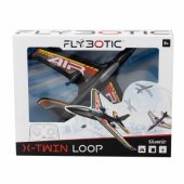 FLYBOTIC nuotoliniu būdu valdomas lėktuvas X-Twin Loop, 29 cm