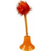 Duvo+ DUVO+ ZAB. KOT POMPON NA PRZYSSAWCE ORANGE 31,5x10,3x10,3cm 1242