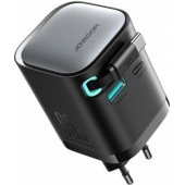 JR-TCL02 65 W USB-A/ C GaN juodas