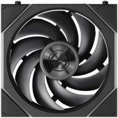Uni Fan TL LCD 120 mm korpuso ventiliatorius, juodas, 3 vnt.