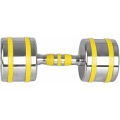 Chromuotas hantelis Yellsteel 12 kg