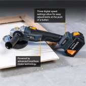 18V brushless digital angle grinder 125 mm (7065181)
