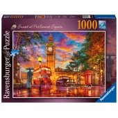 Puzzle 1000 London Sunset at Parliament Square