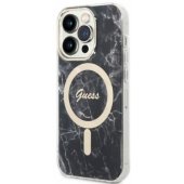 Marble MagSafe Case + Wireless Charger iPhone 14 Pro black