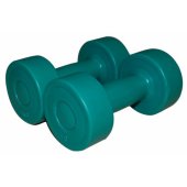 Vinilu dengti hanteliai 2 x 1 kg