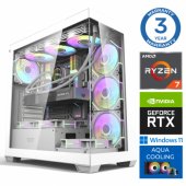 AQUA Ryzen 7 9700X 64GB 1TB SSD+2TB RTX5070Ti 16GB W11Home