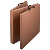 Trifold 180 x 60 x 3 cm Brown 25630-2