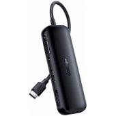 Converter USB Typ C to VGA / DisplayPort V1.2a / HDMI V2.0b Black
