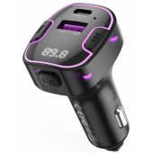 BCC12 Bluetooth MP3 Car Charger 3,1A Black