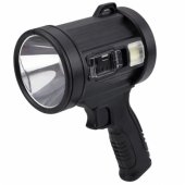 LED saulės energija įkraunamas prožektorius-žibintuvėlis, 6 režimai, išorinė baterija, keičiamas Fil