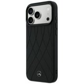 _8456652 Mercedes Leather Crossed Lines dėklas MagSafe, skirtas iPhone 1