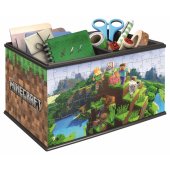 3D Puzzle Storage Box Minecraft
