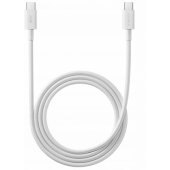 3A pintas USB-C/ USB-C 1 m baltas