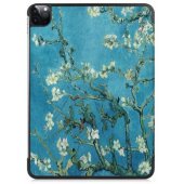 Trijų dalių sulankstomas ekoodos dėklas su stovu Xiaomi Pad 5/ 5 Pro (11"), Sakura