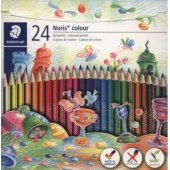 Staedtler Kredki trójkątne Noris Colour 24 kolory STAEDTLER