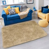 Strado Dywan Shaggy Strado 60x90 CappuccinoCamel (Jasny brązowy)