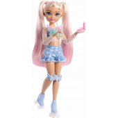 Dream Besties Malibu riedlentininkė lėlė šviesiais plaukais JFX96