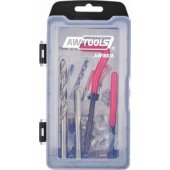 AWTools AWTOOLS M10x1.5 sriegių taisymo rinkinys 30 vnt.