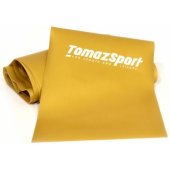 _7056839 Elastinė juosta Tomaz Sport Max 200x15x0,65cm, auksinė, 30-40lb