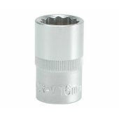 12-kampė galvutė, CrV, 1/ 2" 16mm