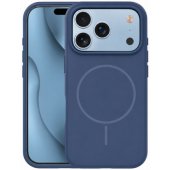 "Silicone Thin Mag Case Apple iPhone 17 Pro Max" Dark Blue