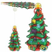 Led Decoration on the window 45cm Christams Tree