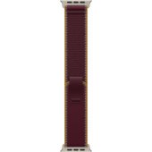 49 mm Burgundijos spalvos Trail Loop Natural Titanium Finish M/ L