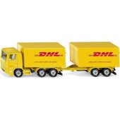 Siku Vehicle Truck with trailer DHL courier company