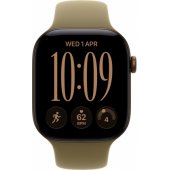 Watch Series 12 46 mm tamsiai bronzinis, alyvuogių spalvos dirželis M/ L