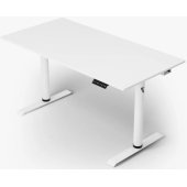Arena Nordico Electric Standing Desk White
