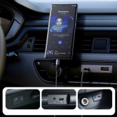 stereo audio cable AUX 3.5 mm mini jack - USB-C DAC
