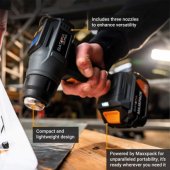 18V Cordless Heat Gun with Digital LCD Display (7064919)