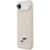 Karl and Choupette Pins MagSafe iPhone Air Beige