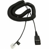 Cable QD to RJ45 spiral (Siemens Openstage)