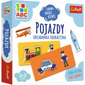 Trefl ABC Little Ones Vehicles – mokomasis žaidimas