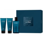 _8432791 Davidoff Cool Water Man Edt 125ml balzamas po skutimosi 75ml dušo gelis 75ml
