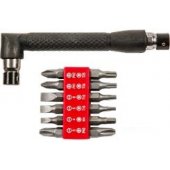 Top Tools Screwdriver bits with handle 13pcs. (39D389)