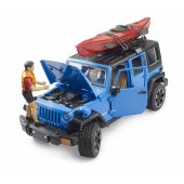 Jeep Wrangler Rubicon Unlimited su baidare ir figūrėle
