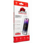"Raptor Diamond Ultra Full Face" grūdintas stiklas Apple iPhone 14, juodas