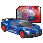 Sports Car Obstacle Sensor Led Ball 360° Rotation Lights Sound Blue