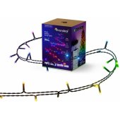 1D lauko šventinių girliandų pradinis rinkinys, 250 LED, 20m
