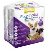 Dog Pupi Piu mokomieji kilimėliai 60x60 10 vnt.