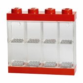 Room Copenhagen LEGO minifigūrėlių vitrininė dėžutė 8, raudona - RC40650001