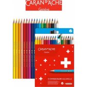 _8205115 Caran d`Arche akvareliniai pieštukai CARAN D®ACHE Swisscolor, kart