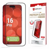 Real stiklas + dėklas iPhone 16 Pro
