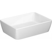 Cersanit countertop washbasin City 50 rectangular with ceramic stopper